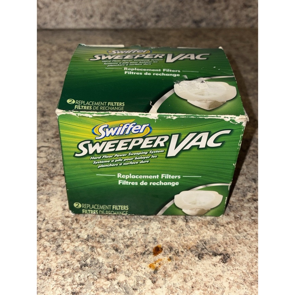 Swiffer Sweeper Vac Replacement Filter 2 Pack New In Box